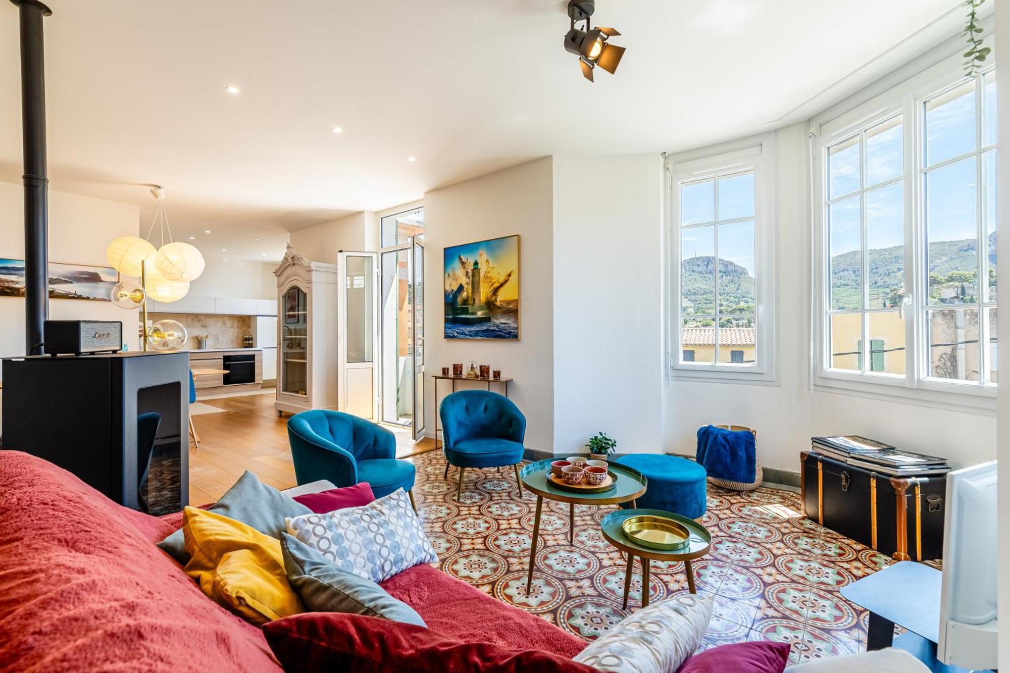 Ferienwohnung Les Oliviers Cassis Exterior foto