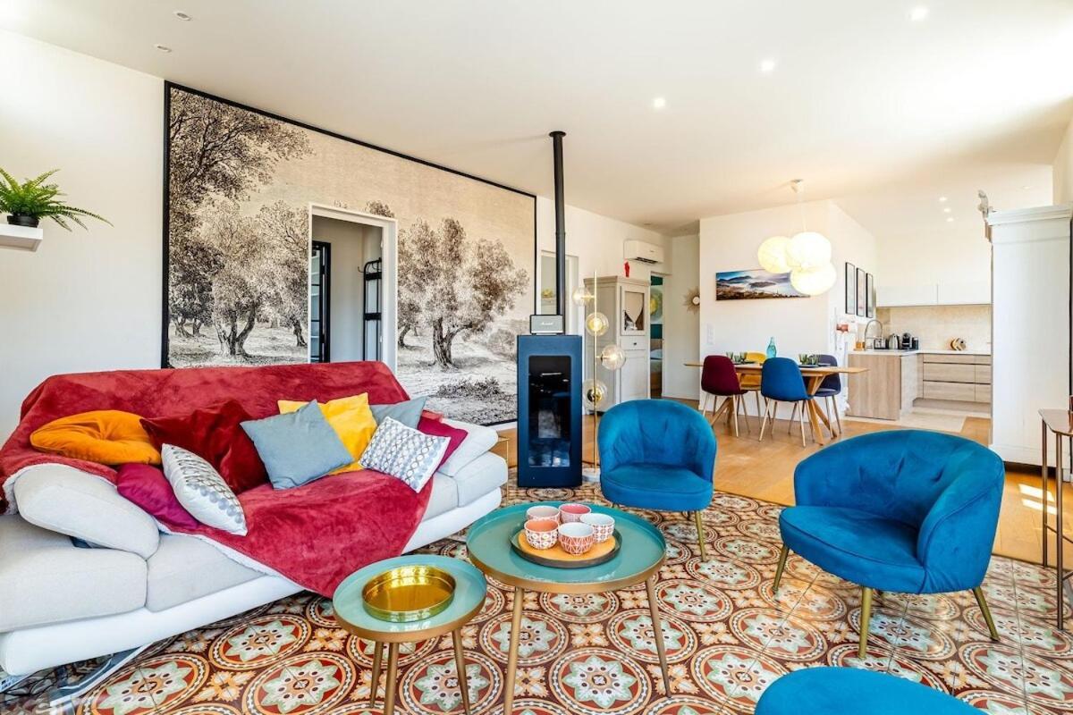 Ferienwohnung Les Oliviers Cassis Exterior foto